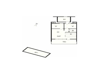 Vakantiehuis Arrild Grondplan 2