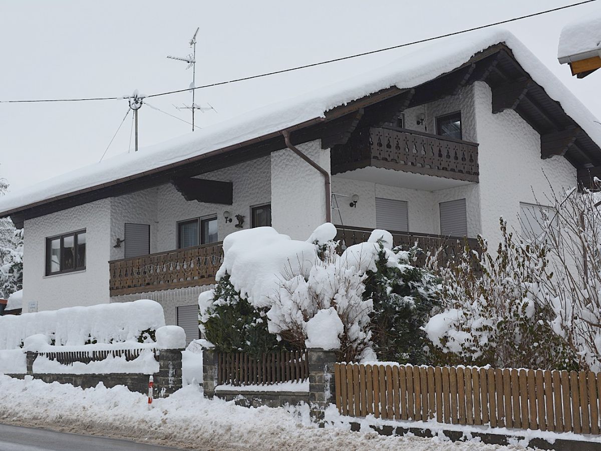 Unser Haus im Winter