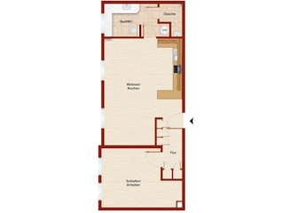 Ferienwohnung Borkum Grundriss 7