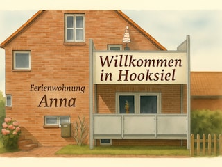 Anna im Herzen von Hooksiel - 2 Min. ins Zentrum