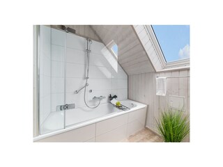 Strandlodge - Badezimmer im Obergeschoss
