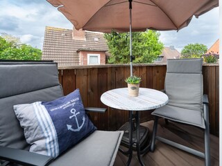 Ferienwohnung Büsum Außenaufnahme 2