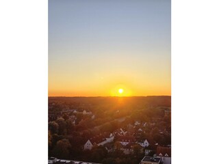 Sonnenuntergang aus dem 21 Stockwerk