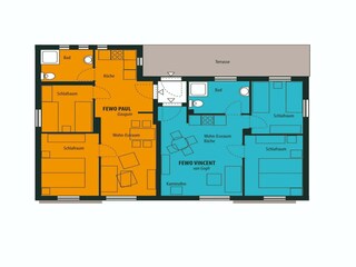 Appartement Am schwarzen Busch Plan d'étage 36