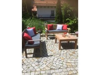 Terrasse am Haus