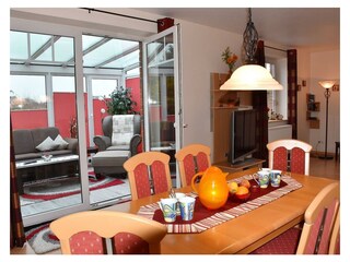 Wohnzimmer Esstisch