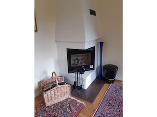 Kamin im Wohnzimmer
