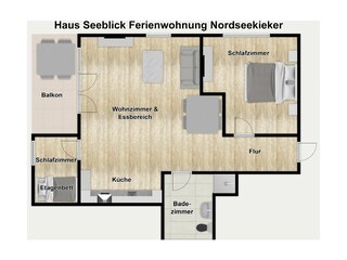 Appartamento per vacanze Minsen Registrazione all'aperto 14