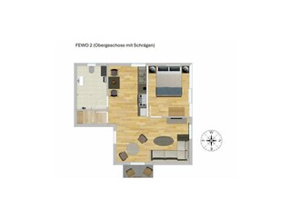 Appartamento per vacanze Minsen Registrazione all'aperto 7