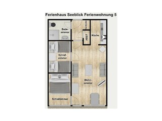 Appartamento per vacanze Borkum Registrazione all'aperto 12