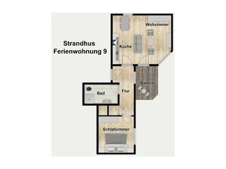 Apartamento de vacaciones Borkum Grabación al aire libre 5