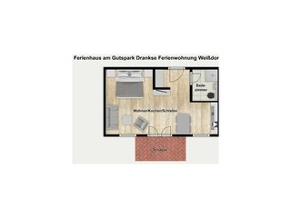 Apartamento de vacaciones Dranske Grabación al aire libre 7