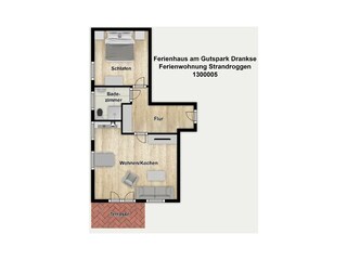 Apartamento de vacaciones Dranske Grabación al aire libre 13