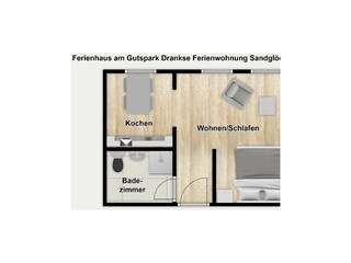 Appartamento per vacanze Dranske Registrazione all'aperto 11