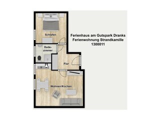 Apartamento de vacaciones Dranske Grabación al aire libre 11