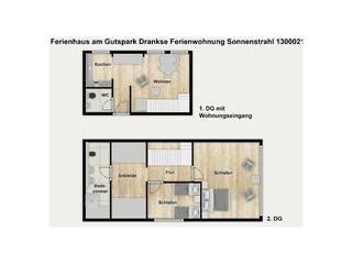 Appartamento per vacanze Dranske Registrazione all'aperto 13