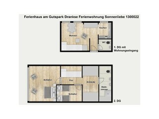 Appartamento per vacanze Dranske Registrazione all'aperto 8