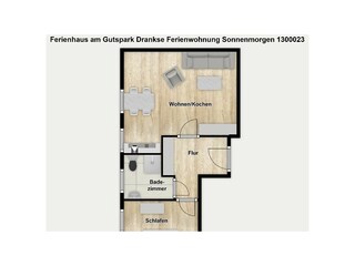 Apartamento de vacaciones Dranske Grabación al aire libre 8