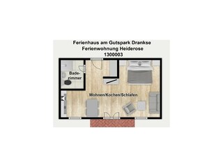 Apartamento de vacaciones Dranske Grabación al aire libre 12