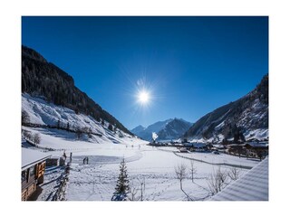 Loipe im Ortsbereich - 50m entfernt