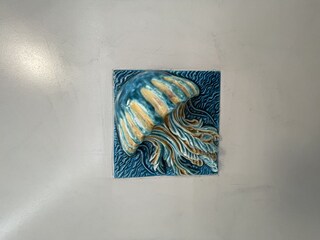 goldiges Detail im Bad