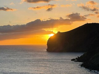 Sonnenuntergang  am Meer
