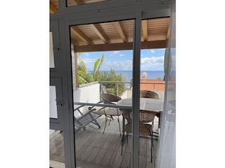 Blick aus dem Schlafzimmer