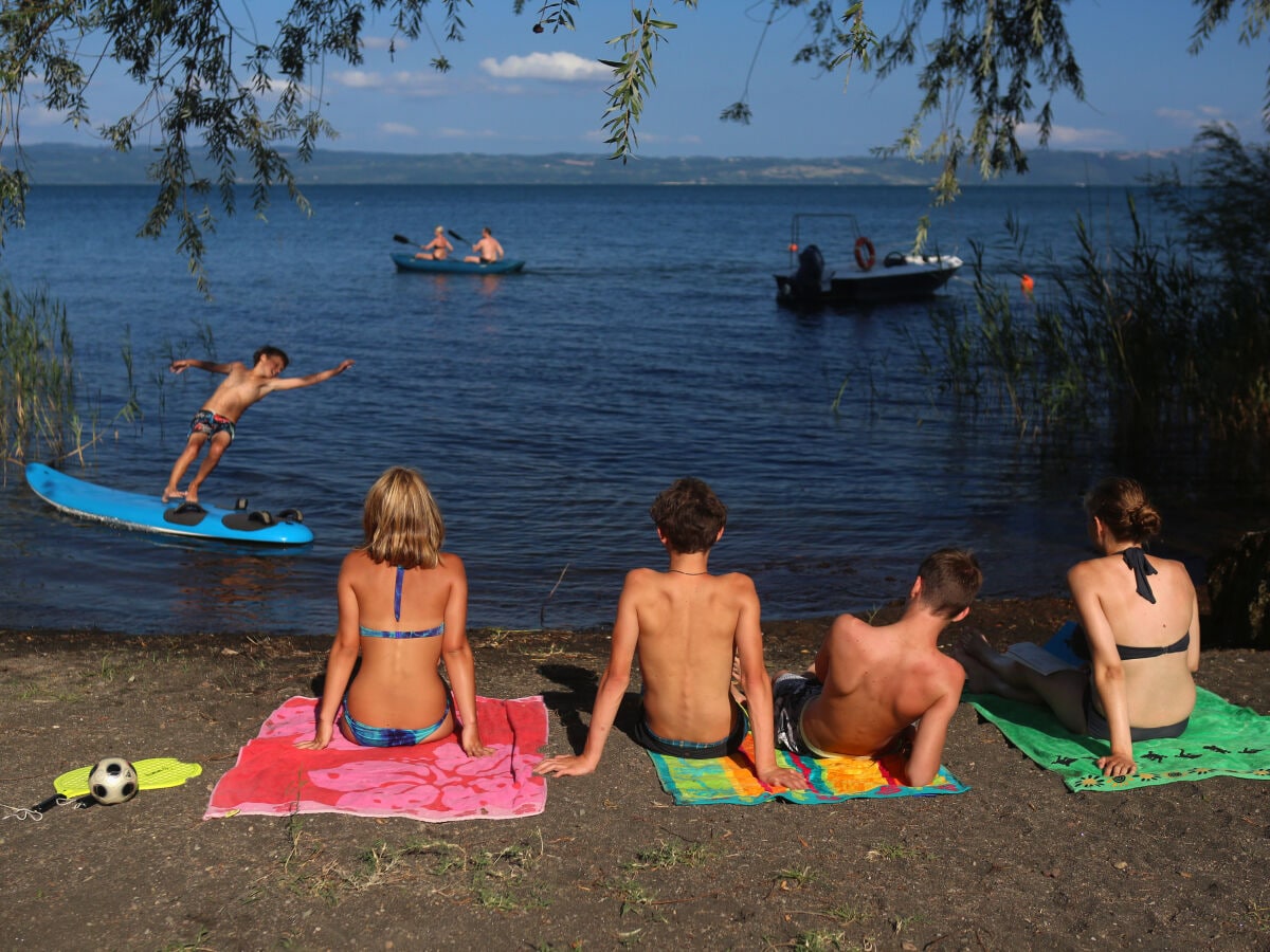 Baden im Bolsena See