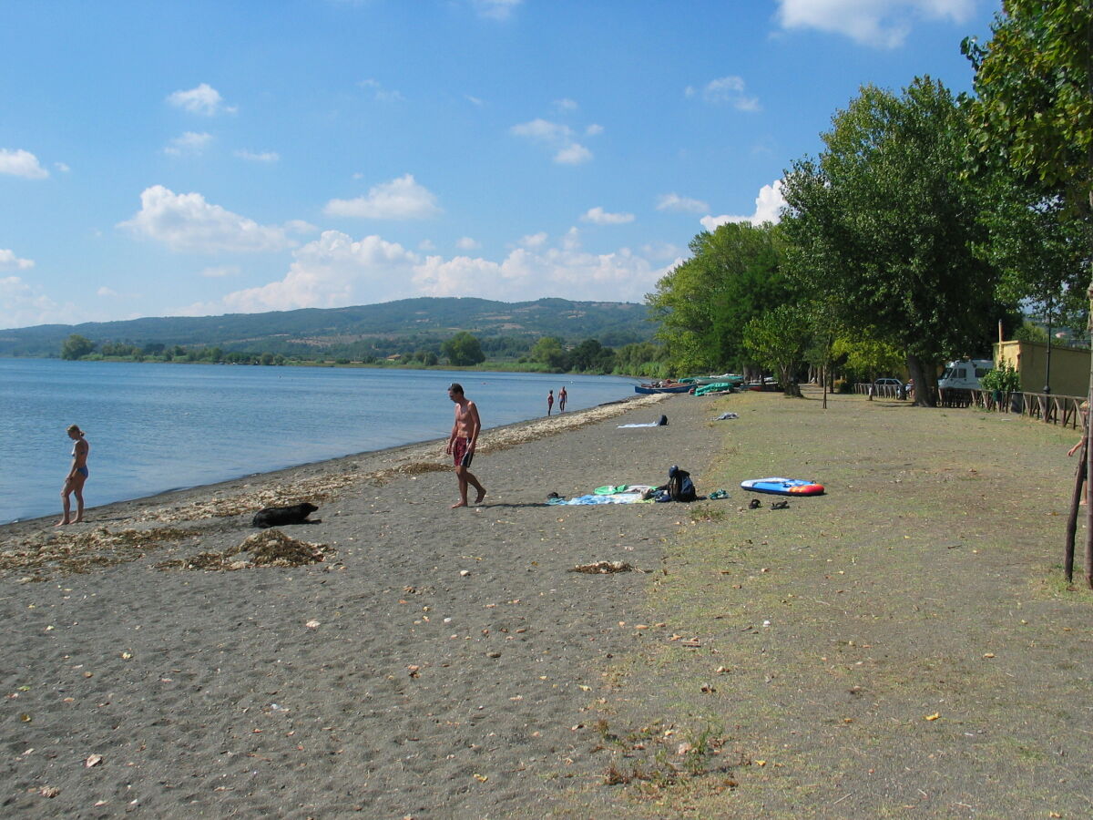 Badestrand am Bolsena See