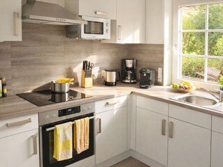 voll ausgestattete Küche