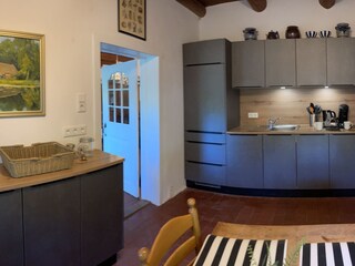 Neue Küche mit Senseo, Geschirrspüler usw.