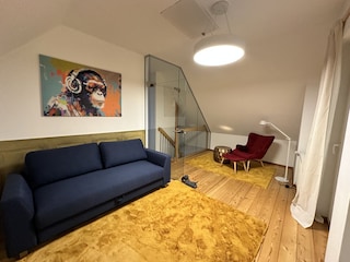 Schlafzimmer mit Schlafbett