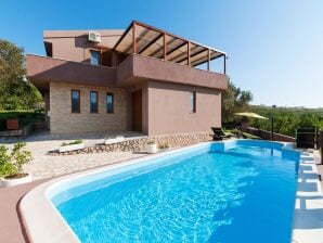 Ferienvilla mit Pool und Blick auf den Sonnenuntergang in Rovanjska, nahe Zadar - Rovanjska - image1