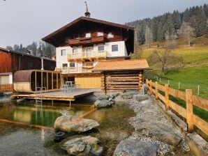 Ferienhaus Bauenhaus mit Schwimmteich und Hot Tub - Mühlbach im Pinzgau - image1