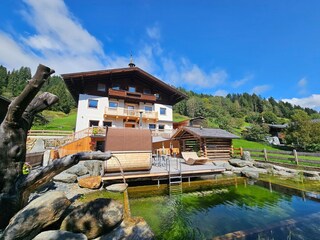 Ferienhaus Mühlbach im Pinzgau Außenaufnahme 13