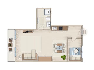 Ferienwohnung Warnemünde Grundriss 20