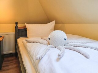 Schlafzimmer Dachgeschoß mit Einzelbetten
