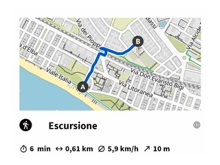 6 minutes walking to the beach