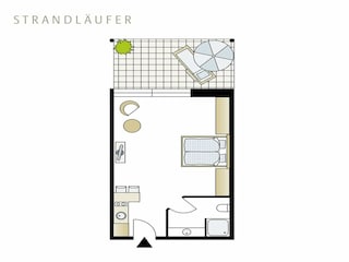 Apartment Granzow Grundriss 25