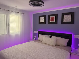 Je nach Stimmung kann die Farbe verändert werden