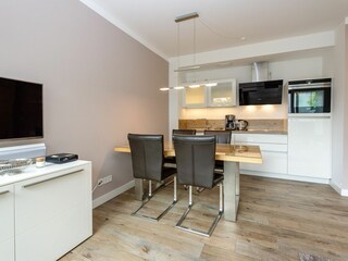 Wohnzimmer und Küche