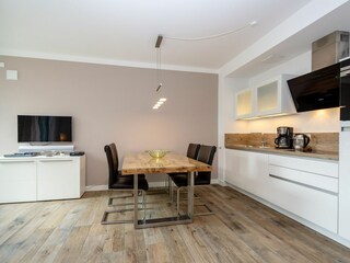 Wohnzimmer und Küche