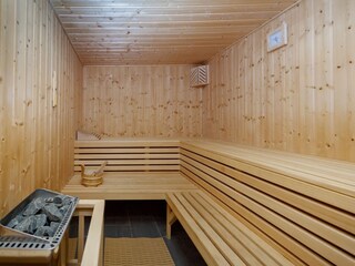 Gemeinschaftssauna im Haus