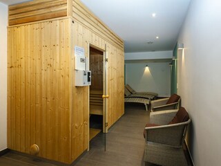 Gemeinschaftssauna im Haus