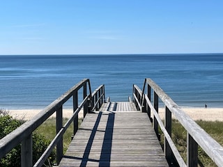 Strandübergang 500 Meter entfernt