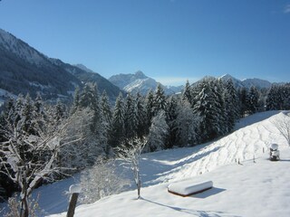 Aussicht vom Haus Narzisse
