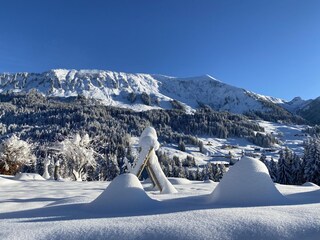 Aussicht von der Wohnung Fellhorn