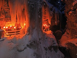 Fackelwanderung in der Breitachklamm