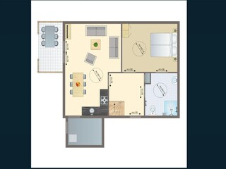 Ferienhaus Simonshaven Ausstattung 10