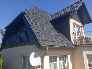 Balkon zur West- und Südseite